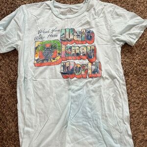 Walt Disney World wish you were here unisex adult medium short sleeve graphic te